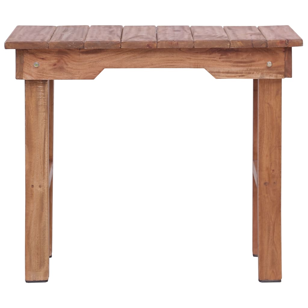 vidaXL Stolik, 70 x 35 x 60 cm, lite drewno mahoniowe