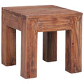 vidaXL Stolik kawowy, 30x30x30 cm, lite drewno mahoniowe
