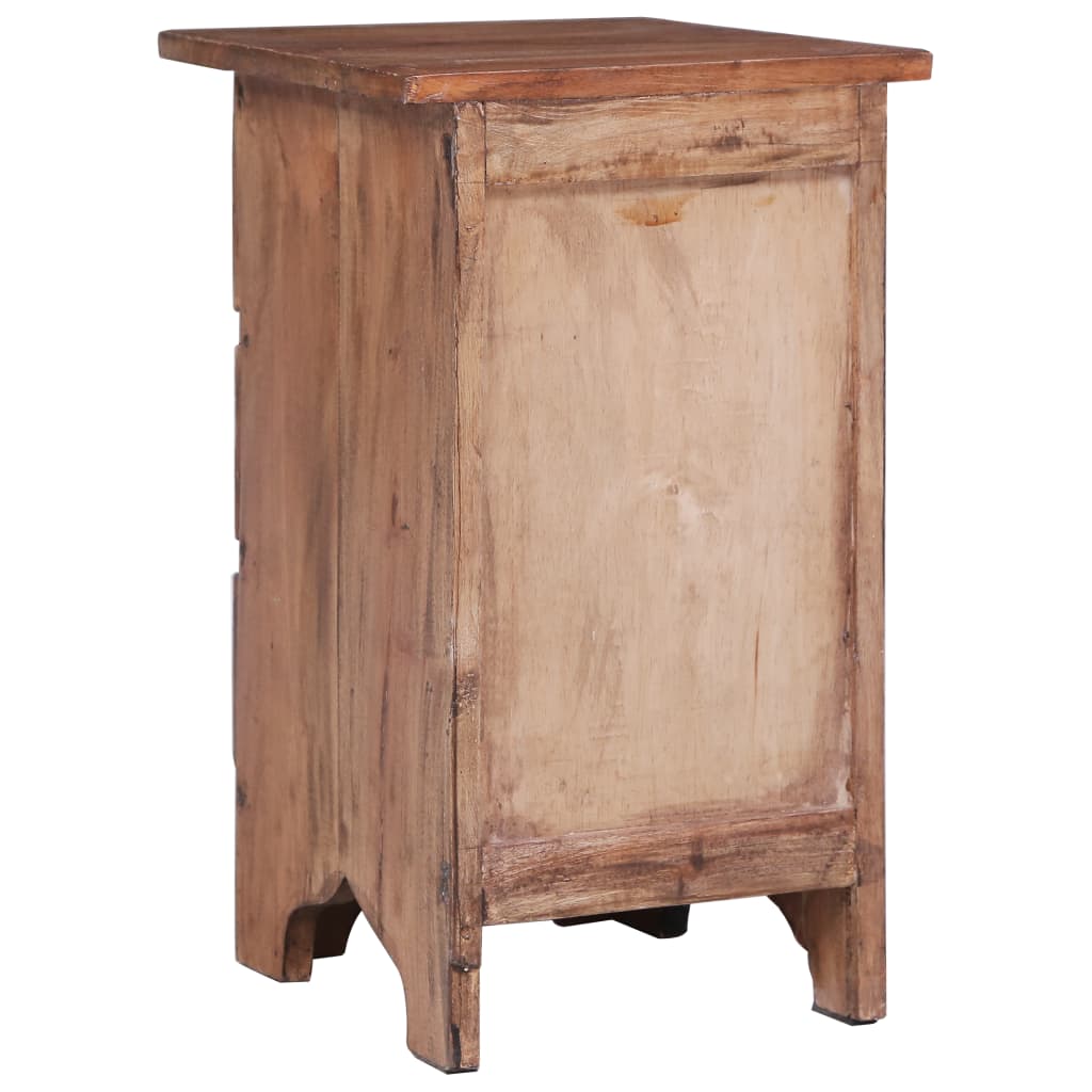 vidaXL Szafka nocna, 30x30x51 cm, lite drewno mahoniowe