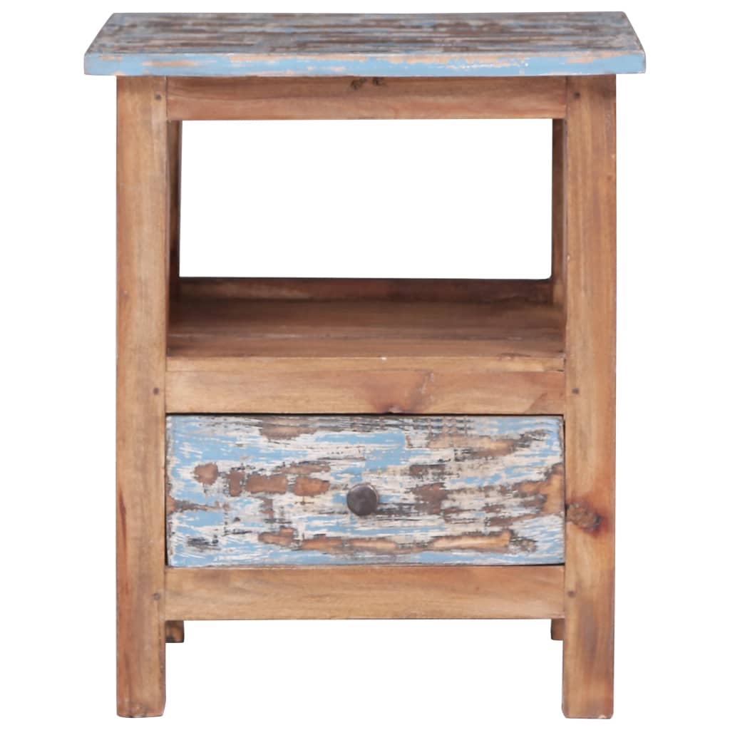 vidaXL Szafka nocna, 41x30x50 cm, lite drewno mahoniowe