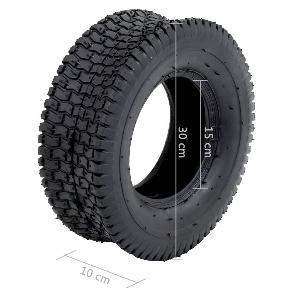 vidaXL Opona do taczki, 13x5.00-6 4PR, guma