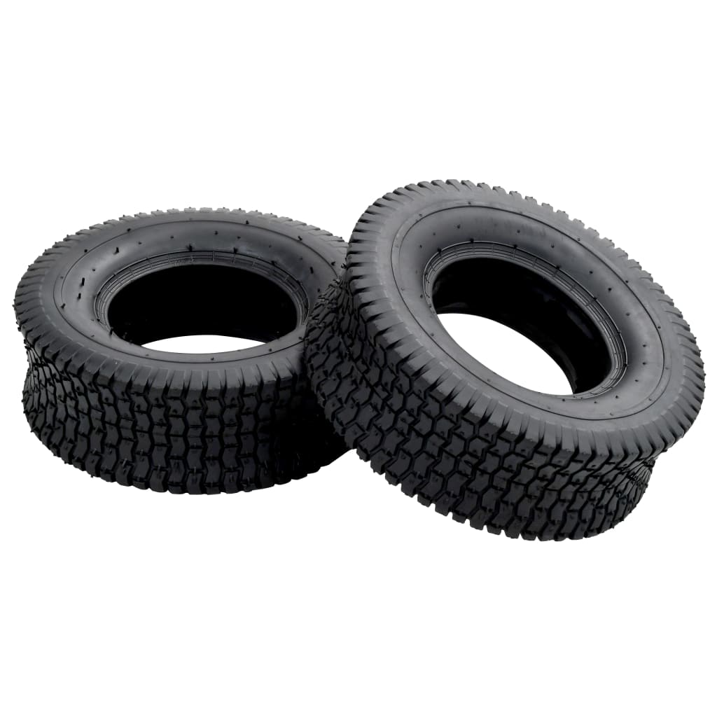 vidaXL Opony do taczki, 2 szt., 13x5.00-6 4PR, guma
