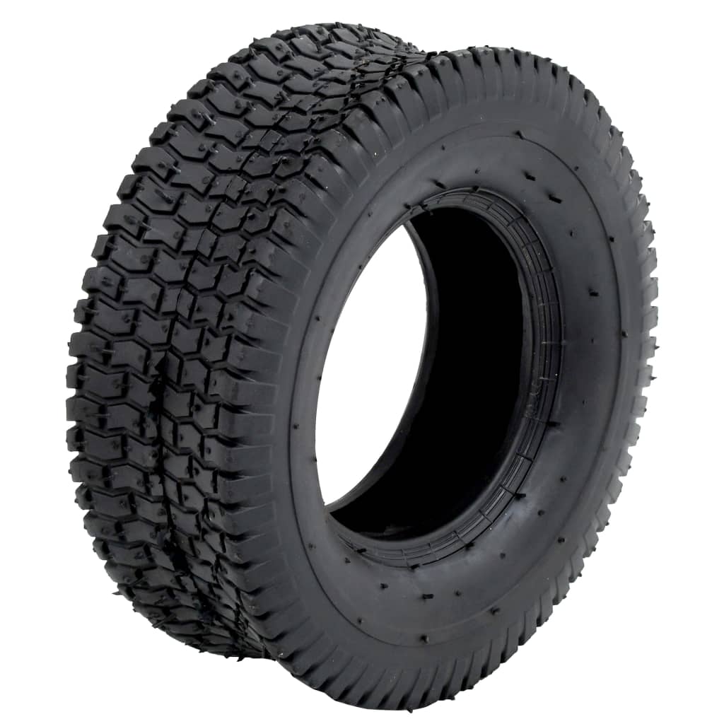vidaXL Opony do taczki, 2 szt., 13x5.00-6 4PR, guma