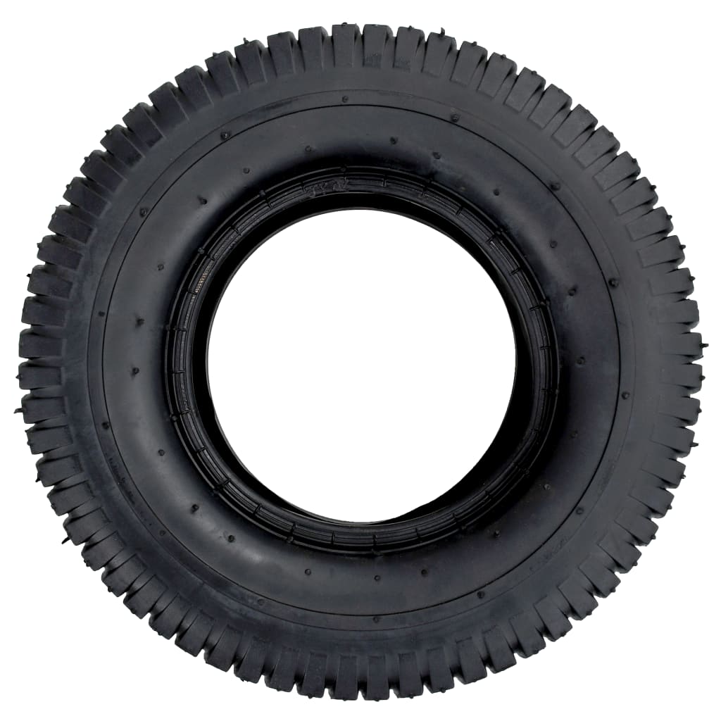 vidaXL Opony do taczki, 2 szt., 13x5.00-6 4PR, guma