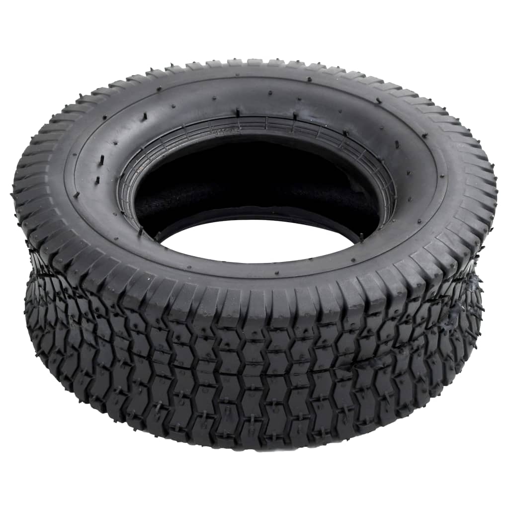 vidaXL Opony do taczki, 2 szt., 13x5.00-6 4PR, guma