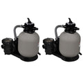 vidaXL Piaskowe pompy filtrujące, 2 szt., 600 W, 17000 L/h