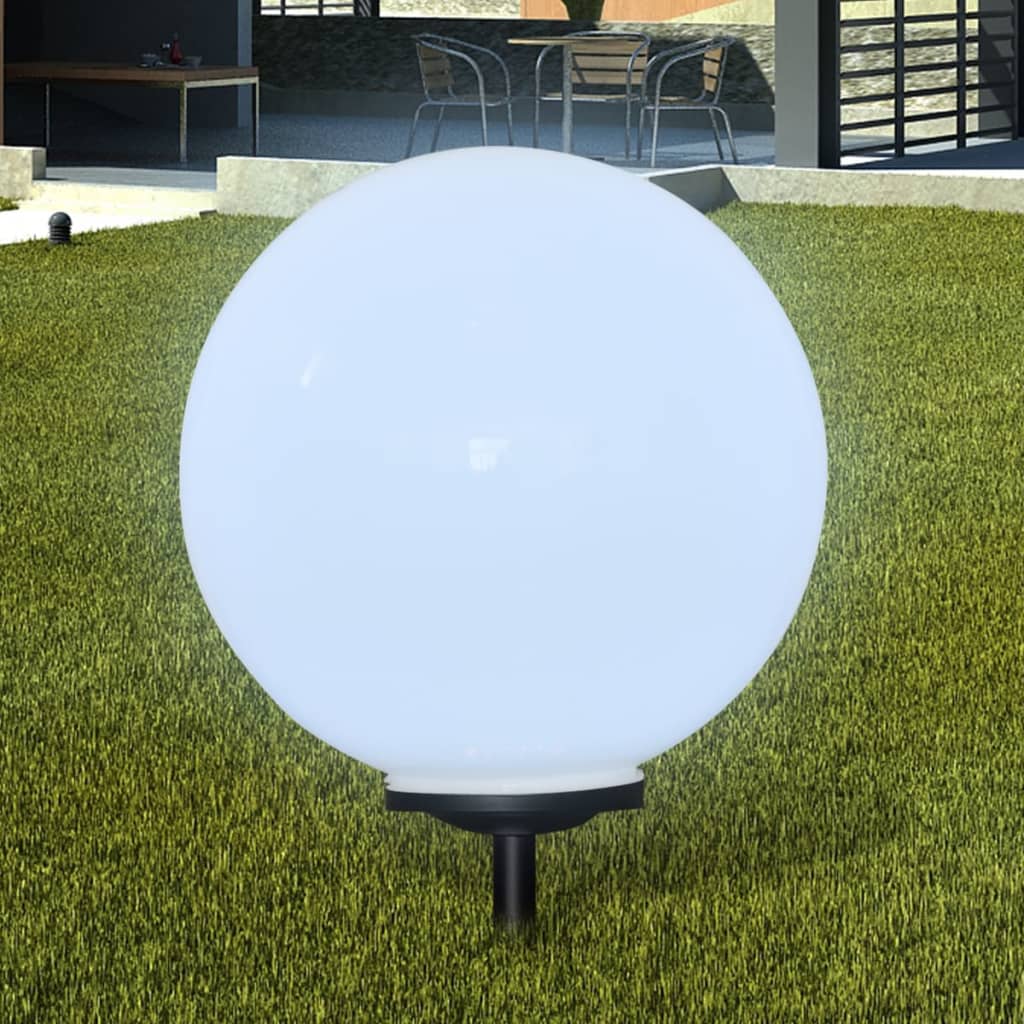 vidaXL Lampy do oświetlenia ścieżki, 2 szt, LED, 50 cm, ze szpikulcami