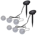 vidaXL Pływające lampy LED do oczka wodnego i basenu, 6 szt.