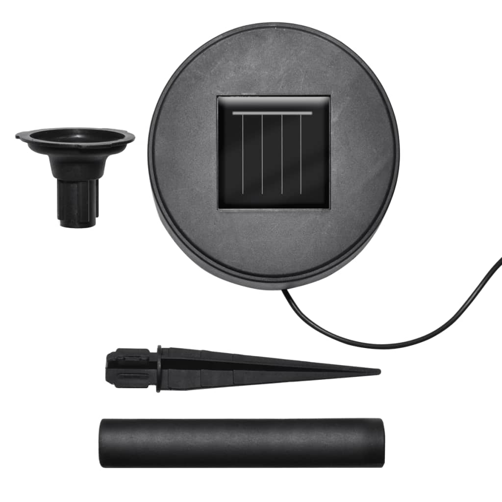 vidaXL Lampy ogrodowe LED, 6 szt., z panelami solarnymi i szpikulcami