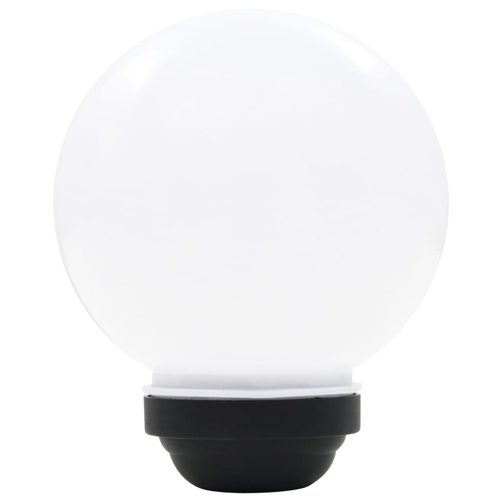 vidaXL Lampy solarne do ogrodu, 8 szt., LED, kuliste, 15 cm, RGB