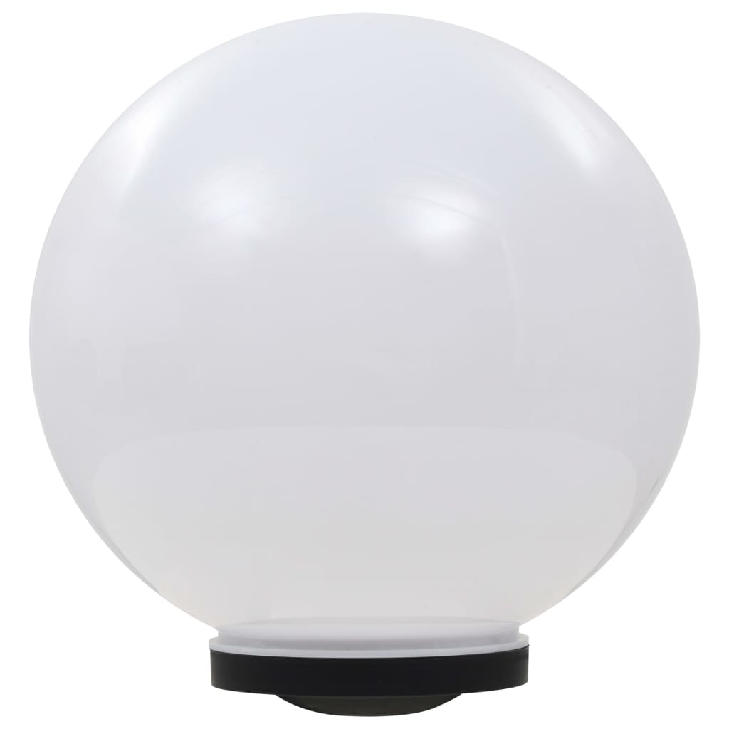 vidaXL Lampy solarne do ogrodu, 2 szt., LED, kuliste, 40 cm, RGB