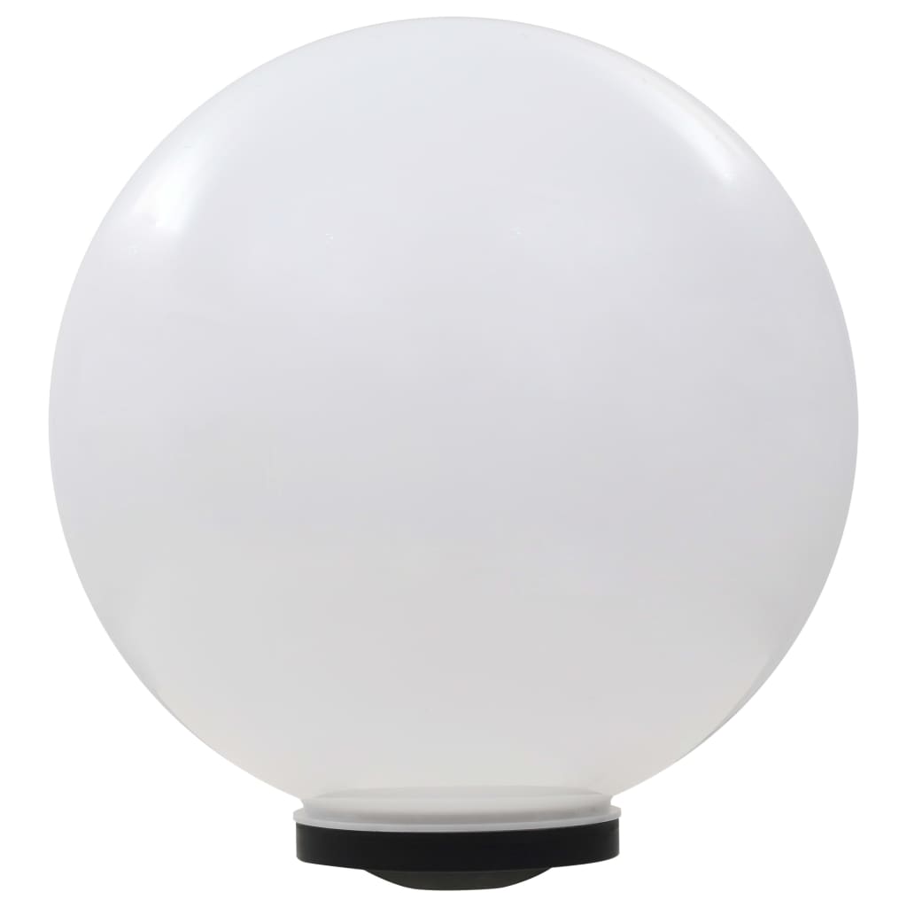 vidaXL Lampy solarne do ogrodu, 2 szt., LED, kuliste, 50 cm, RGB