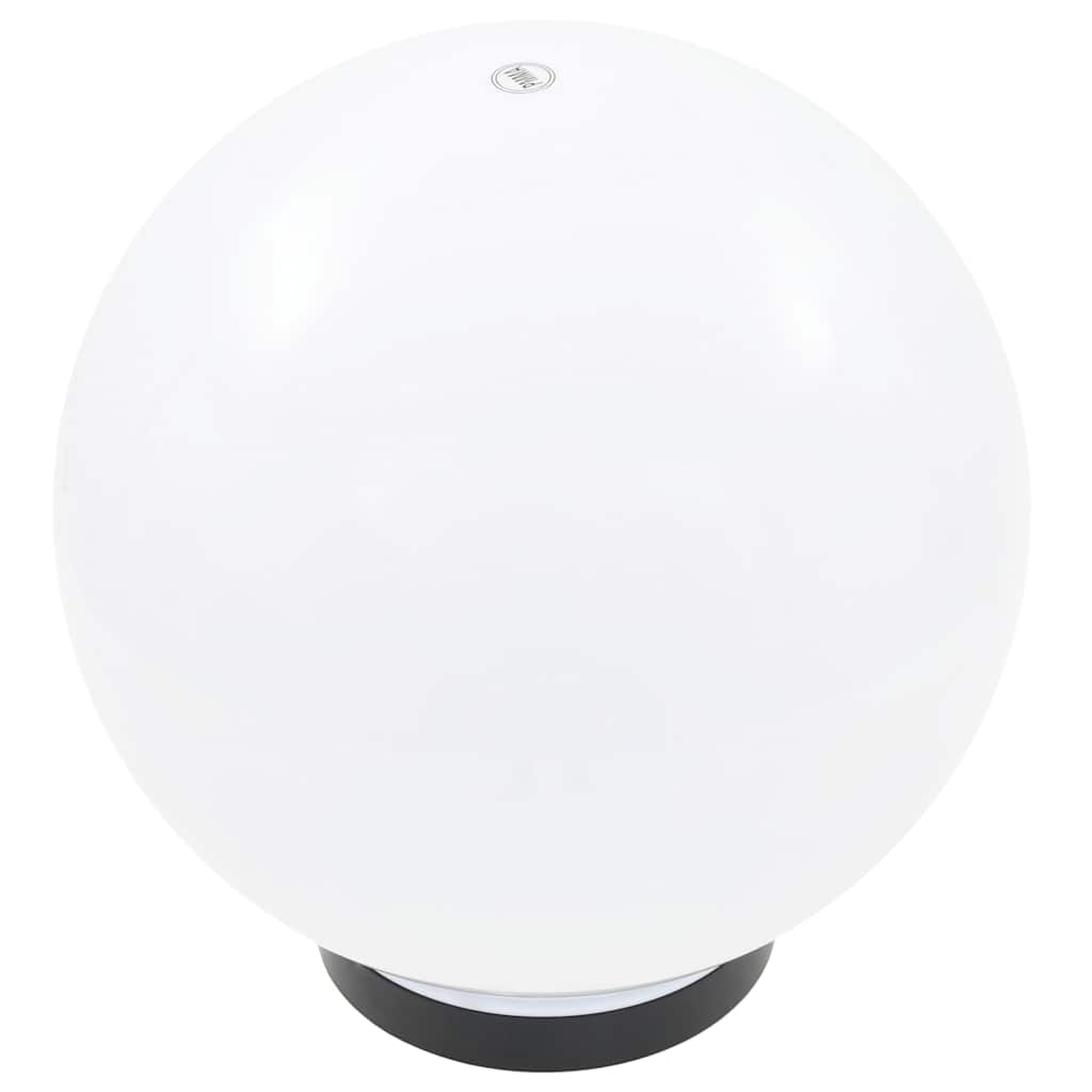 vidaXL Lampy ogrodowe LED, 4 szt., kuliste, 25 cm, PMMA