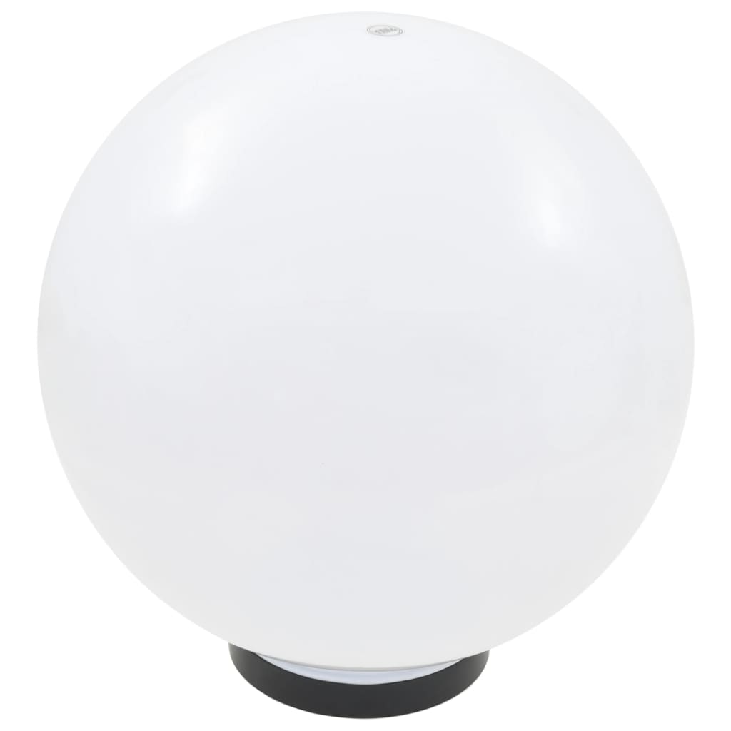 vidaXL Lampy ogrodowe LED, 4 szt., kuliste, 30 cm, PMMA