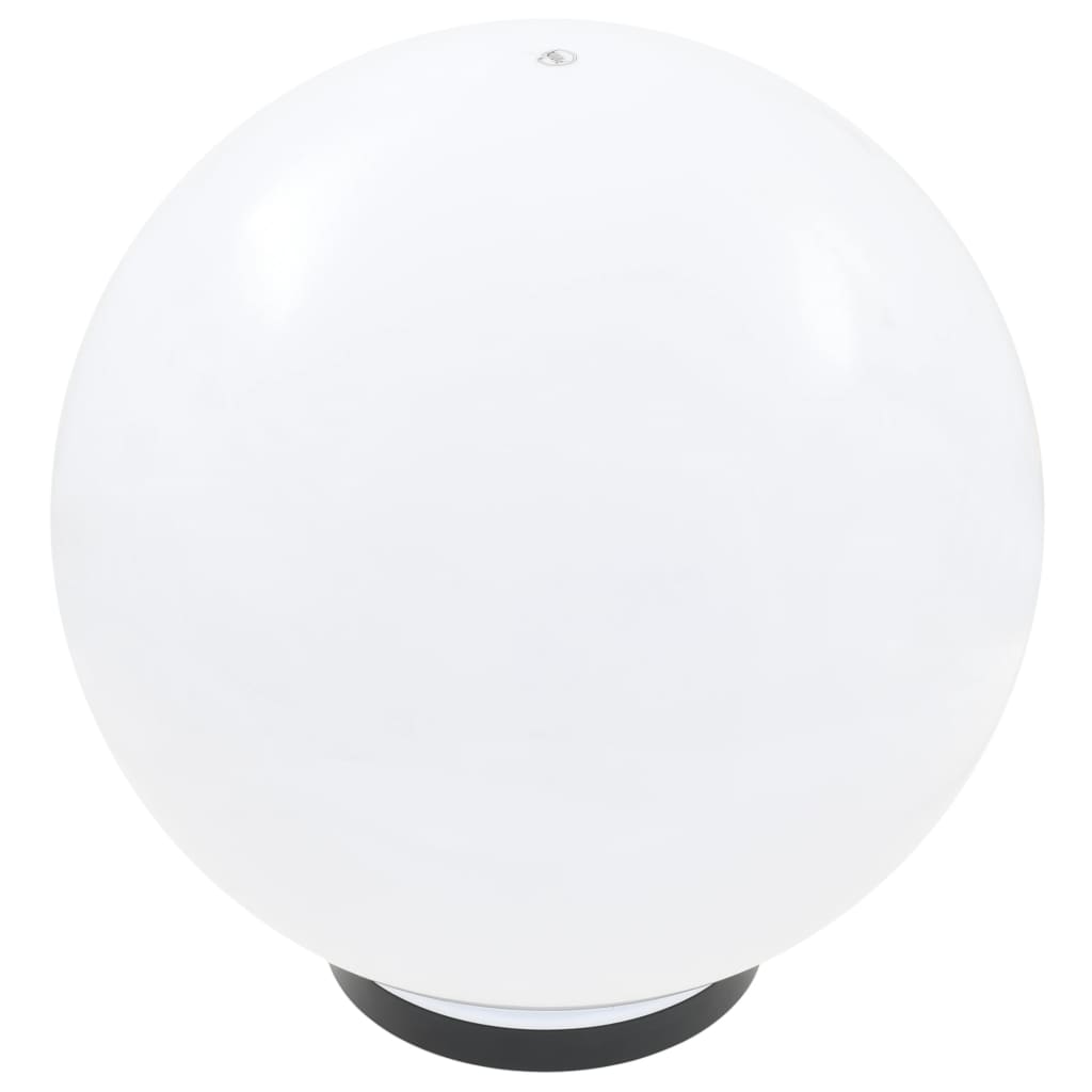 vidaXL Lampy ogrodowe LED, 4 szt., kuliste, 40 cm, PMMA