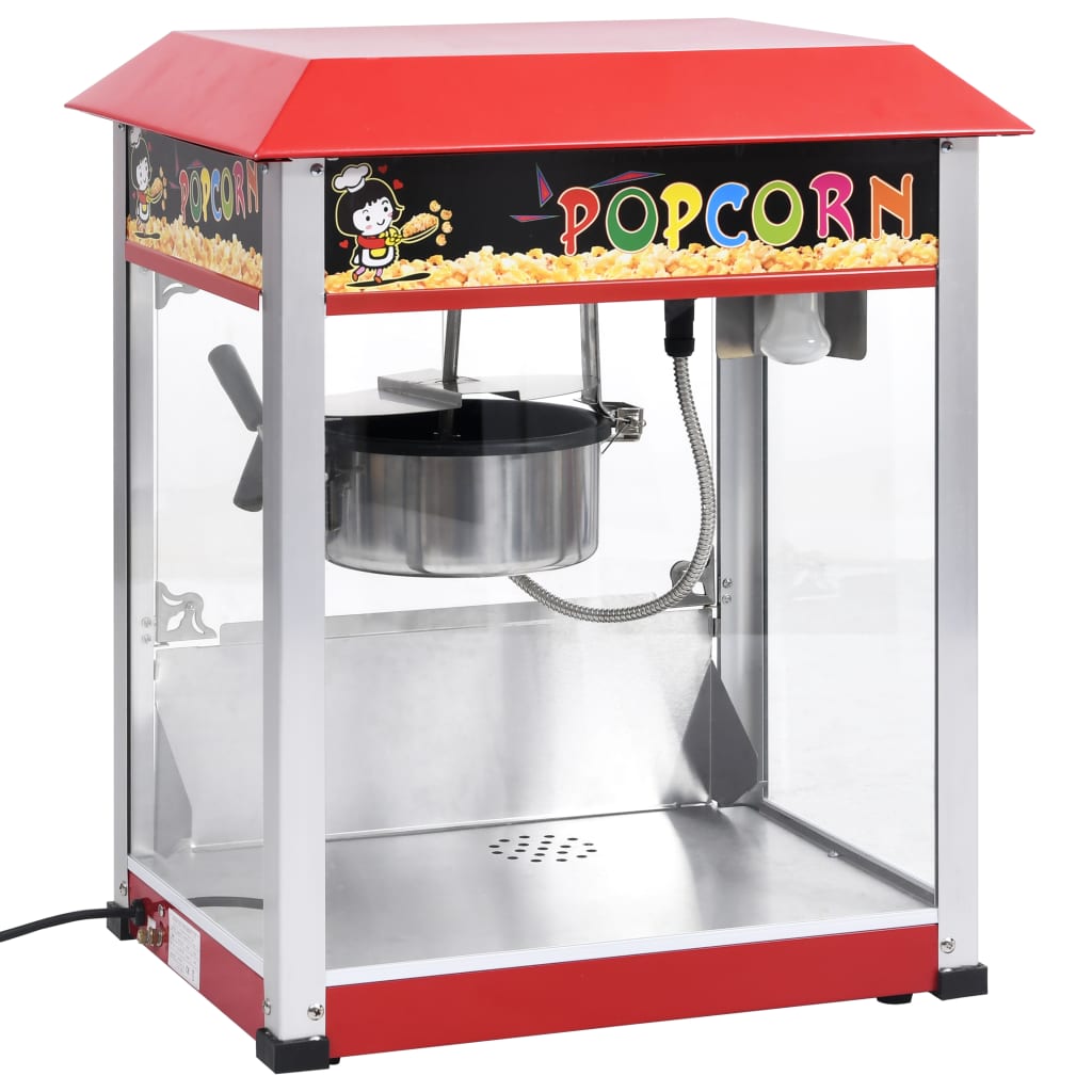 vidaXL Maszyna do popcornu z teflonowym pojemnikiem, 1400 W