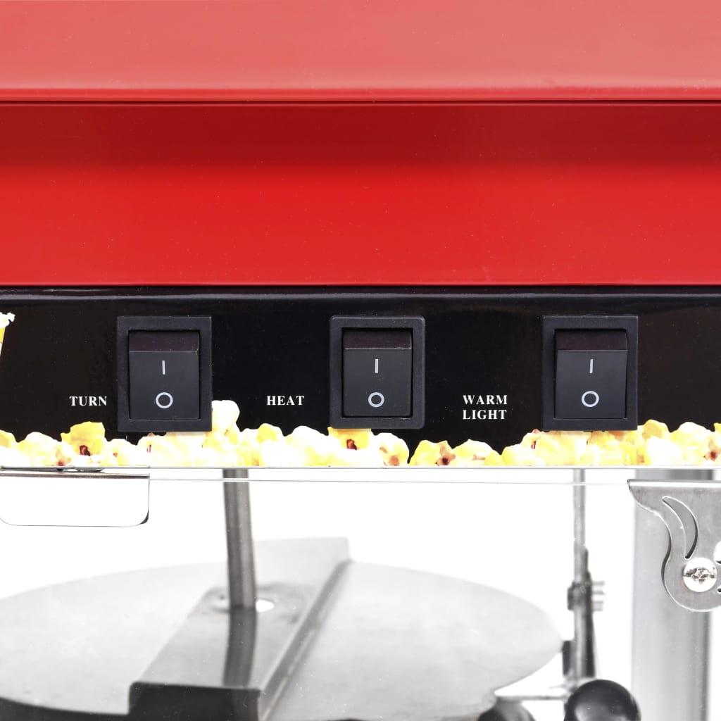 vidaXL Maszyna do popcornu z teflonowym pojemnikiem, 1400 W
