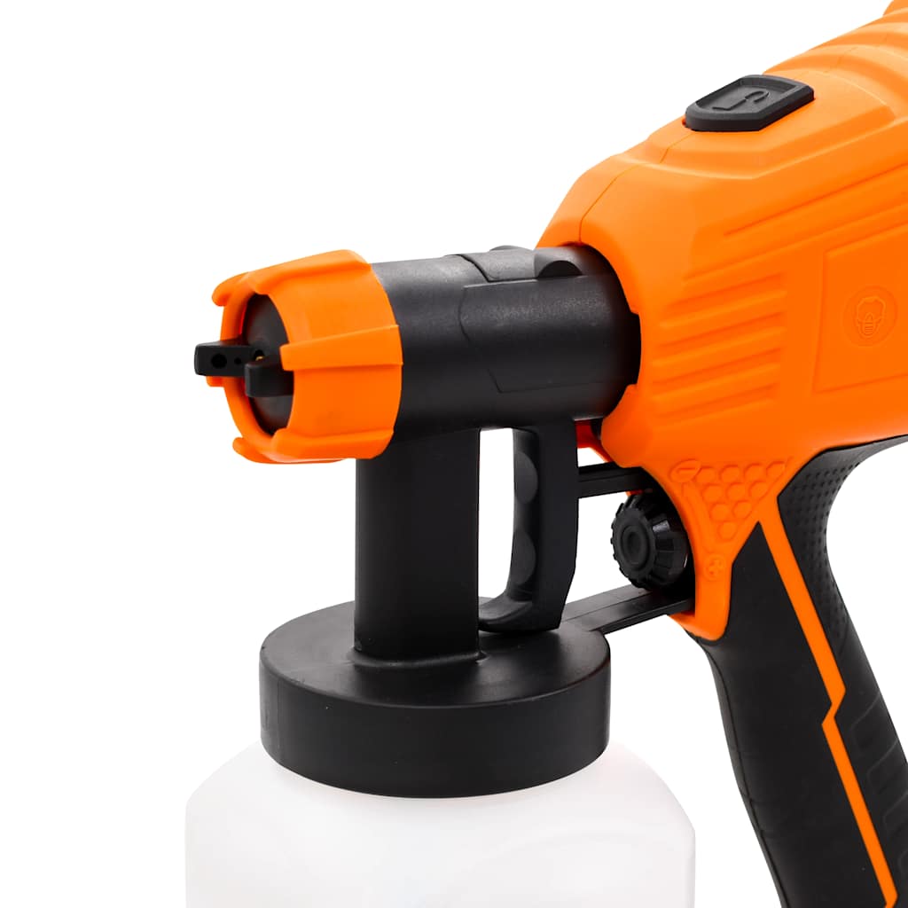 vidaXL Elektryczny pistolet natryskowy z 3 dyszami, 500 W, 800 ml