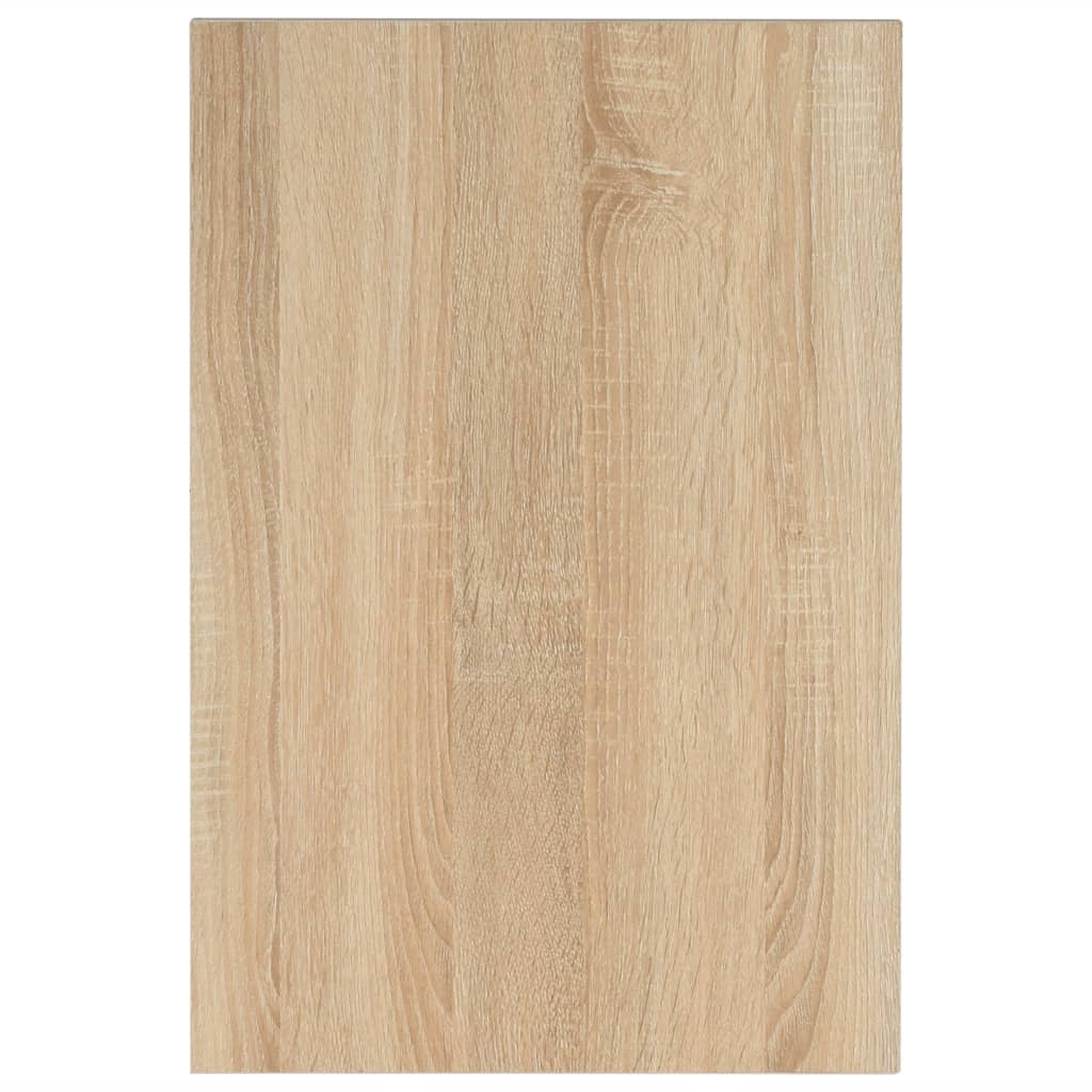 vidaXL Mebel łazienkowy, dąb, 60 x 40 x 16,3 cm