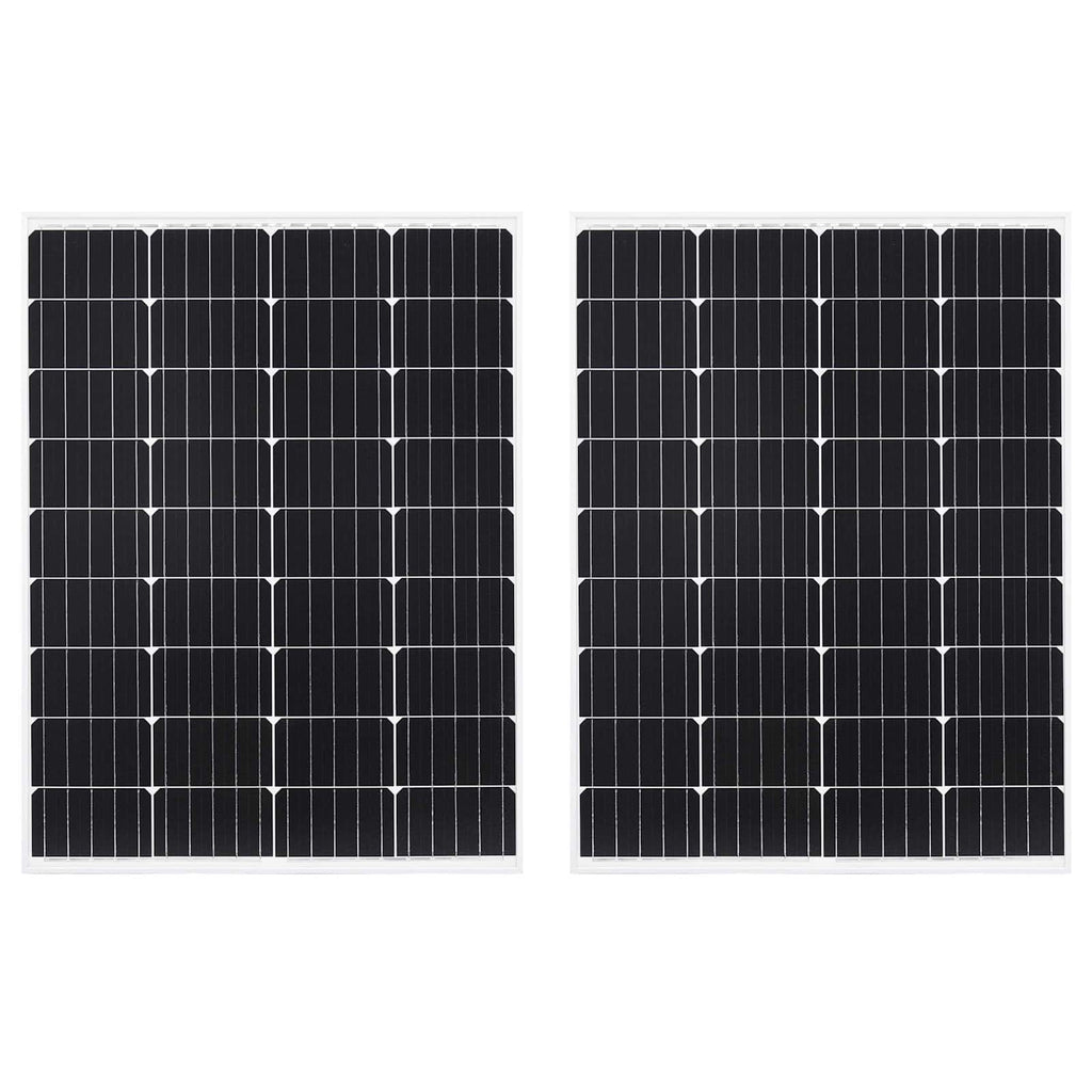vidaXL Panele słoneczne Aluminium