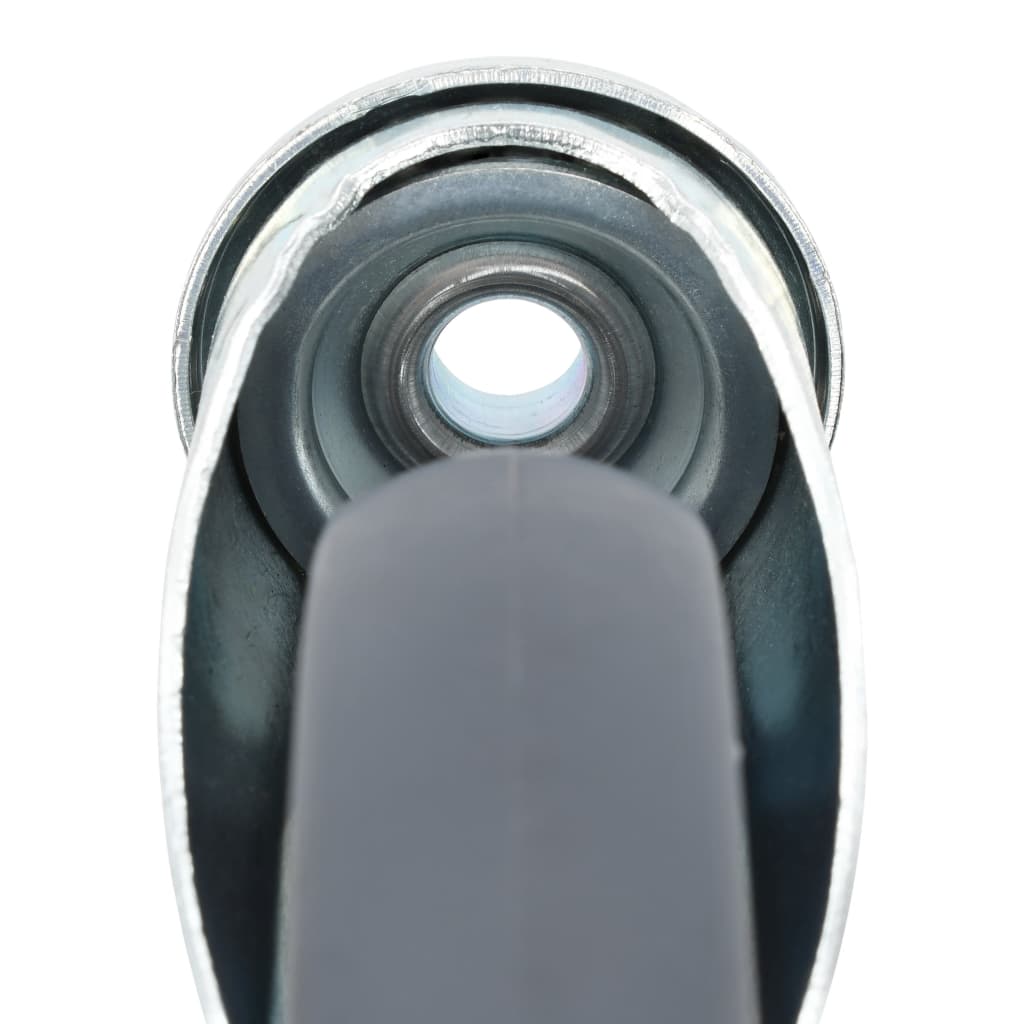 vidaXL 16 skrętnych kółek z otworem na śrubę, 125 mm