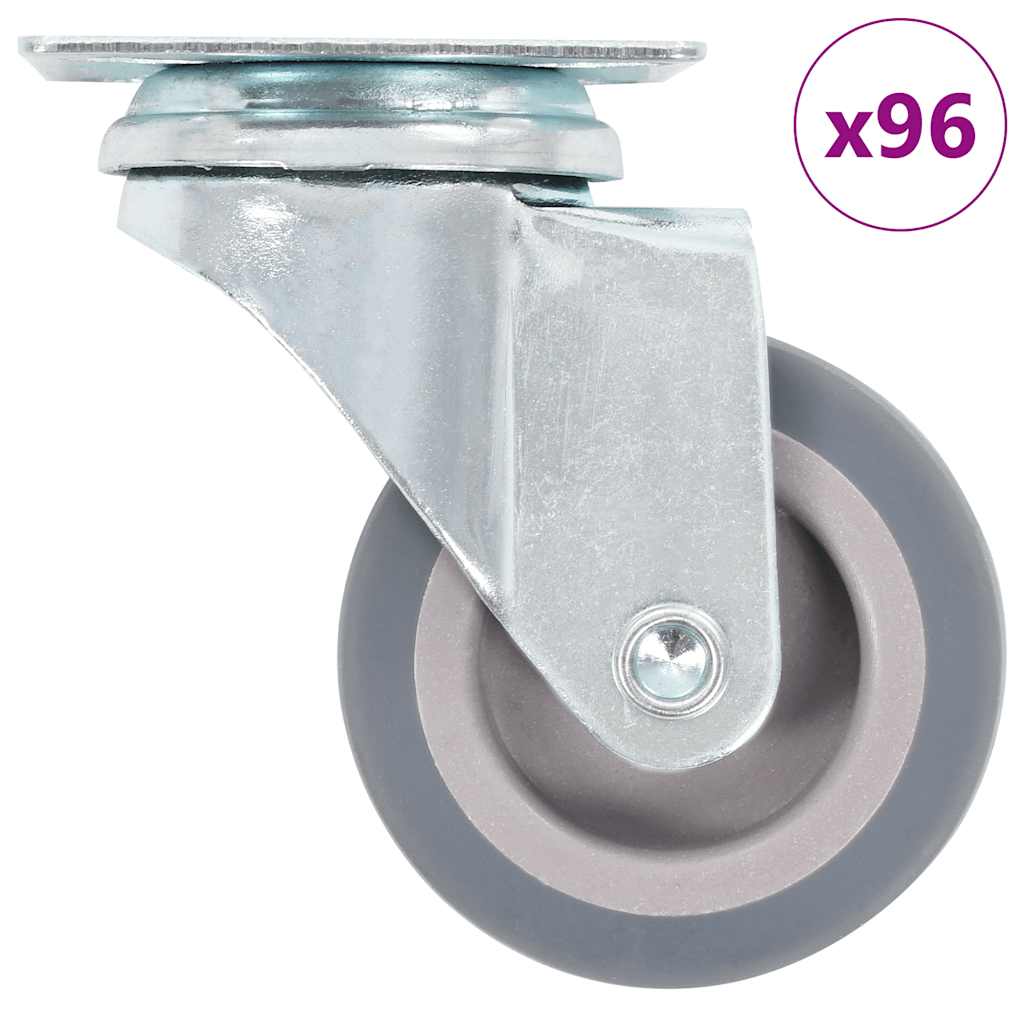 vidaXL 96 kółek skrętnych, 50 mm