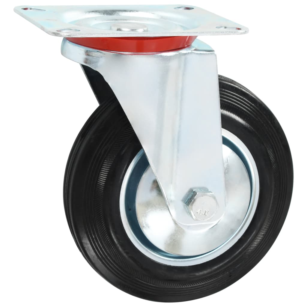 vidaXL 8 kółek skrętnych, 160 mm