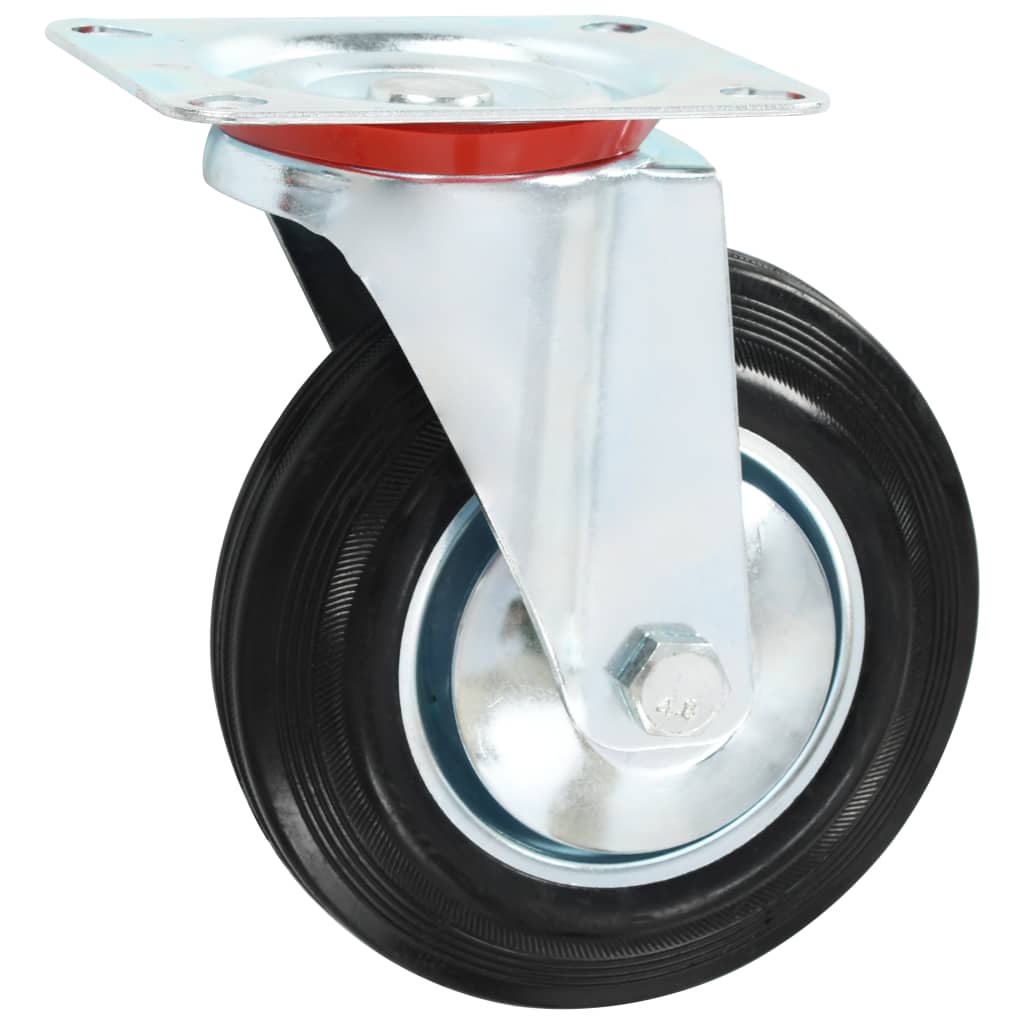 vidaXL 24 skrętne kółka, 160 mm