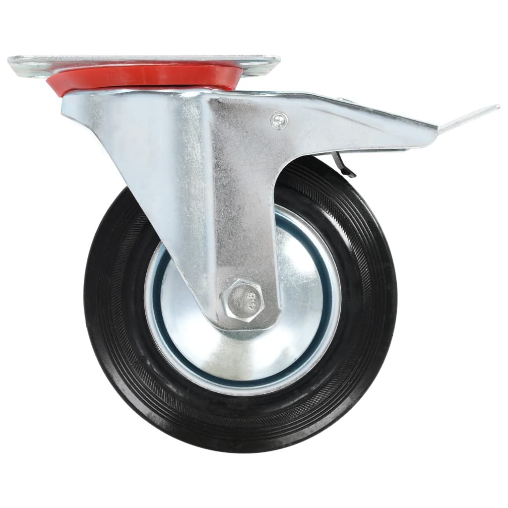 vidaXL 16 skrętnych kółek, 160 mm