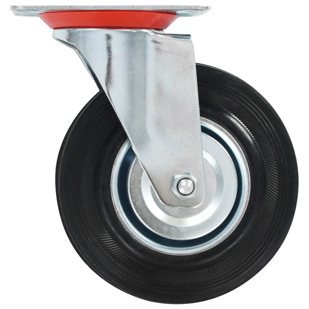 vidaXL 24 kółka skrętne, 125 mm