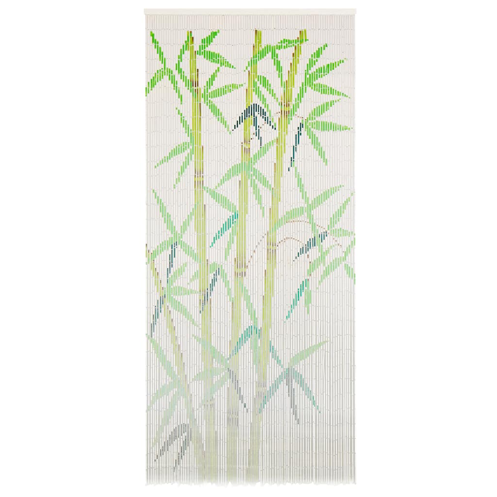vidaXL Zasłona na drzwi, bambus, 90 x 200 cm