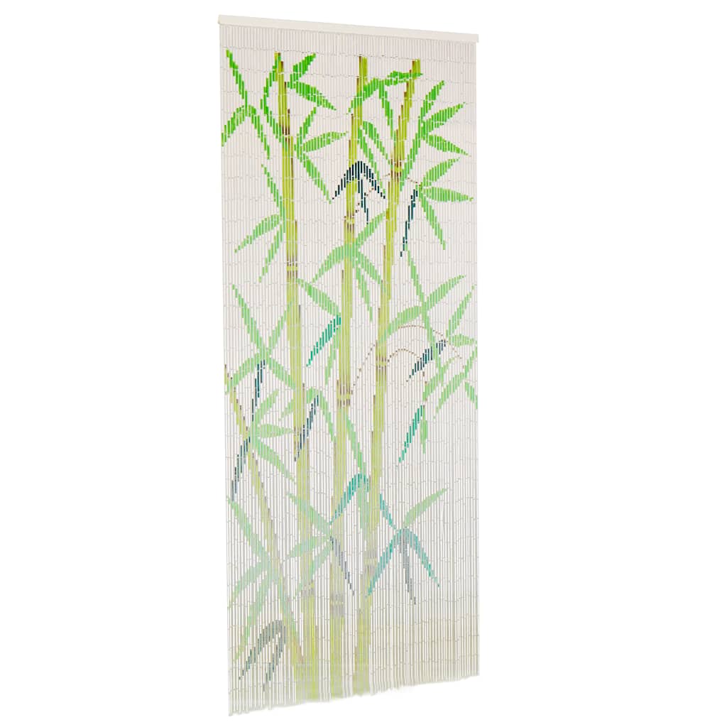 vidaXL Zasłona na drzwi, bambus, 90 x 200 cm