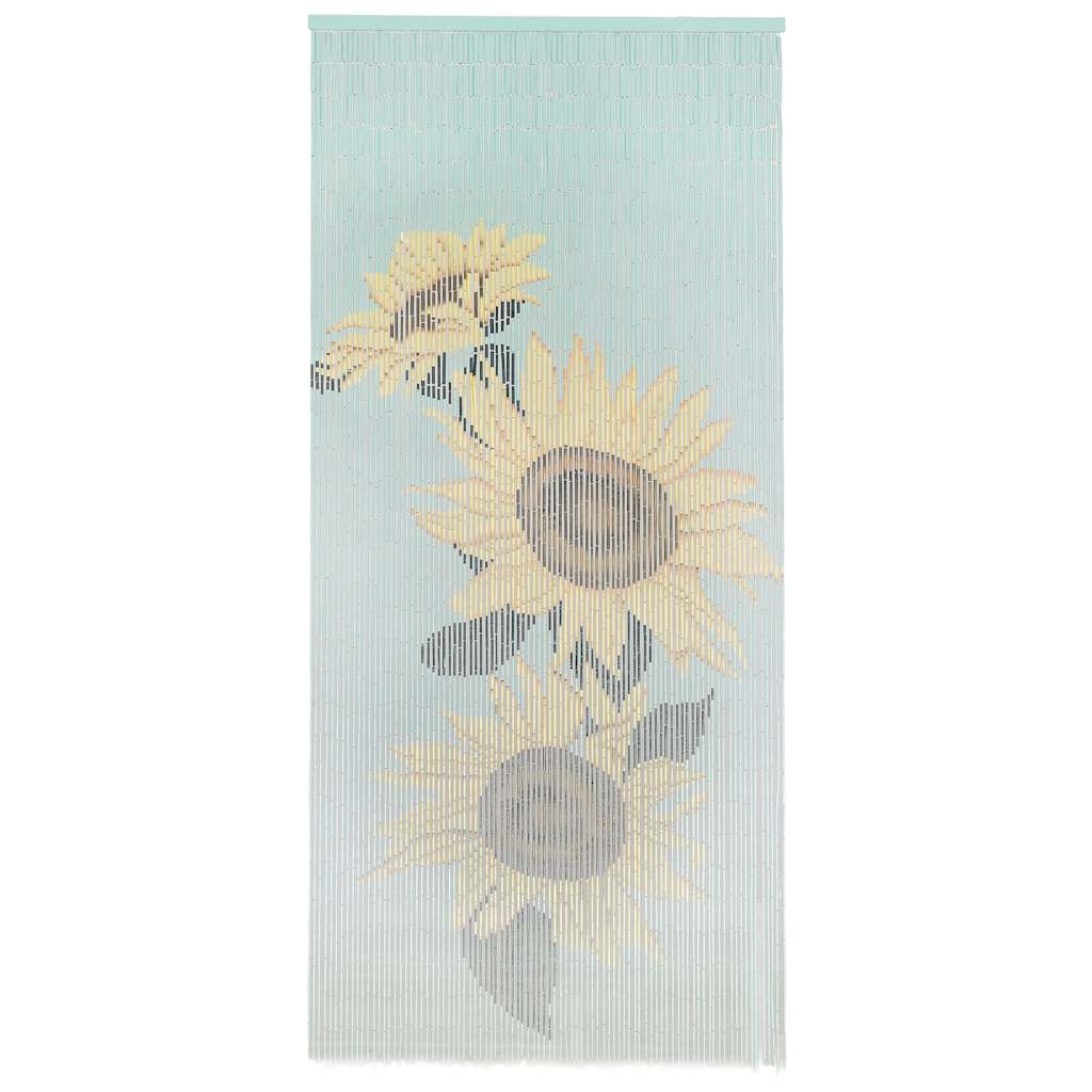 vidaXL Zasłona na drzwi, bambus, 90 x 200 cm