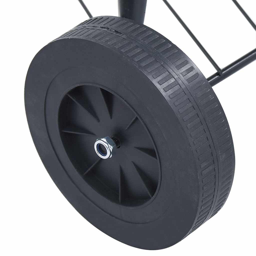 vidaXL Przenośny grill węglowy XXL, z kółkami, 44 cm