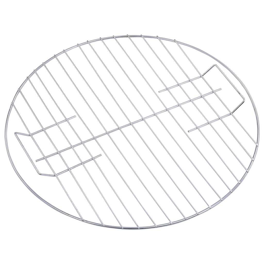 vidaXL Przenośny grill węglowy XXL, z kółkami, 44 cm