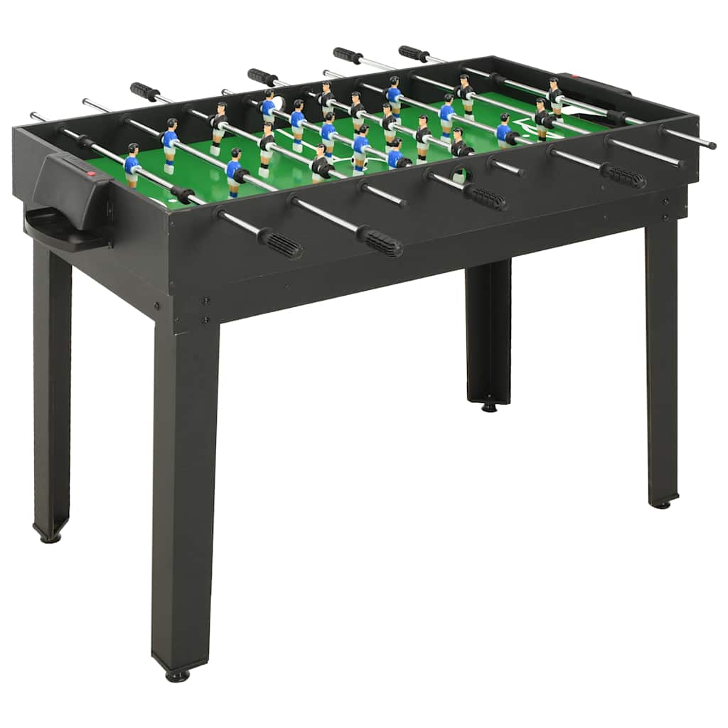 vidaXL Stół do gier 15-w-1, 121x61x82 cm, czarny