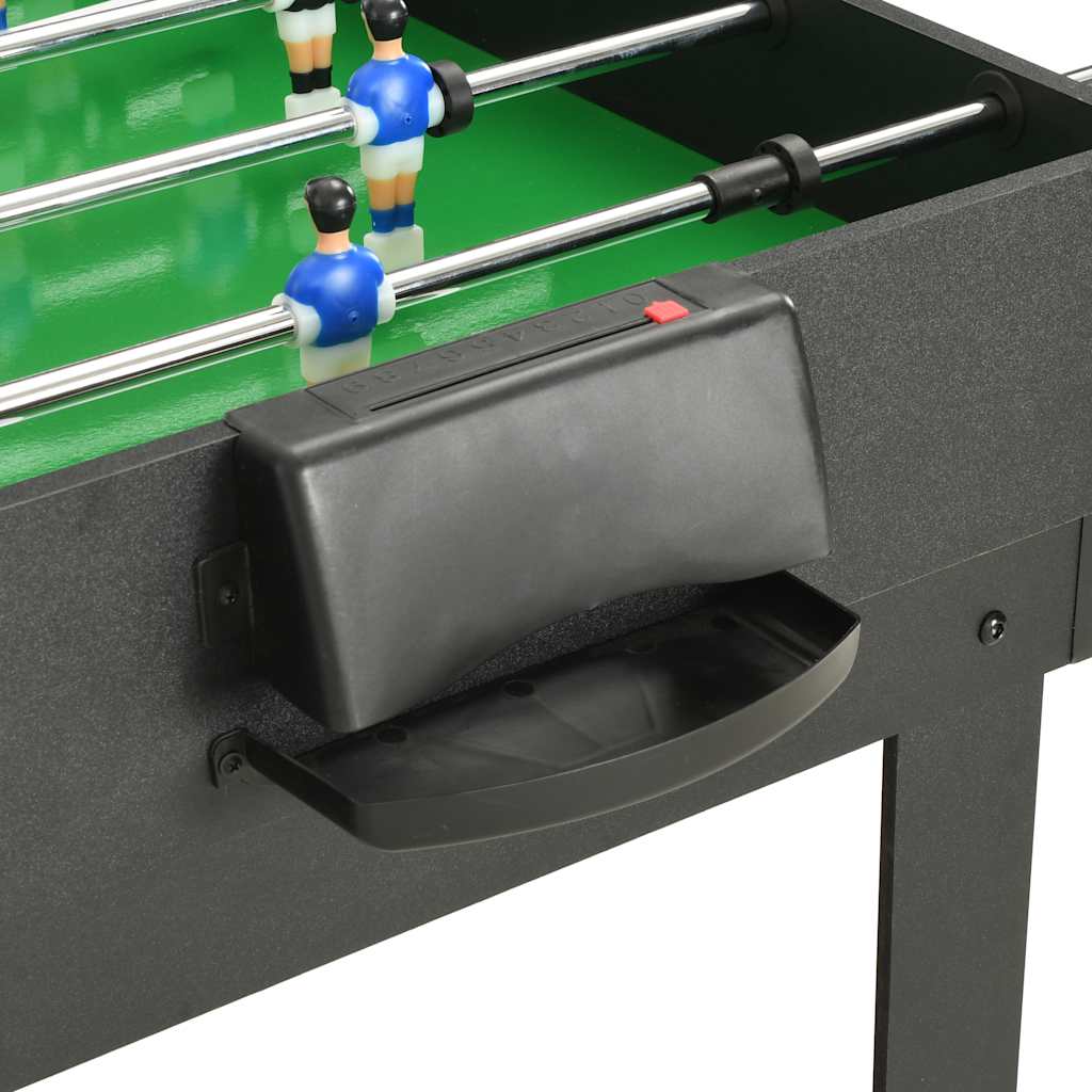vidaXL Stół do gier 15-w-1, 121x61x82 cm, czarny