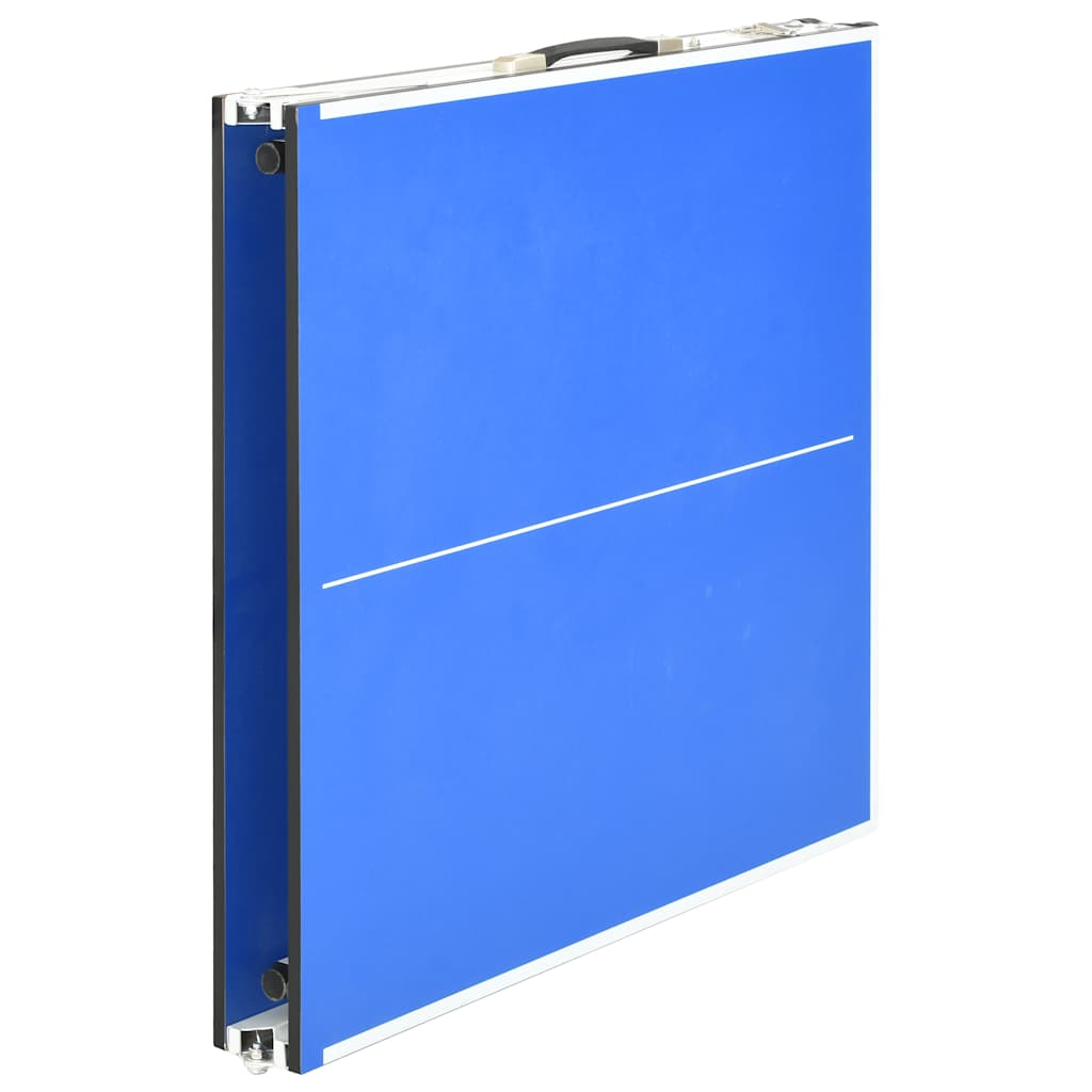 vidaXL 5 stóp stół do ping-ponga z siatką 152x76x66 cm niebieski