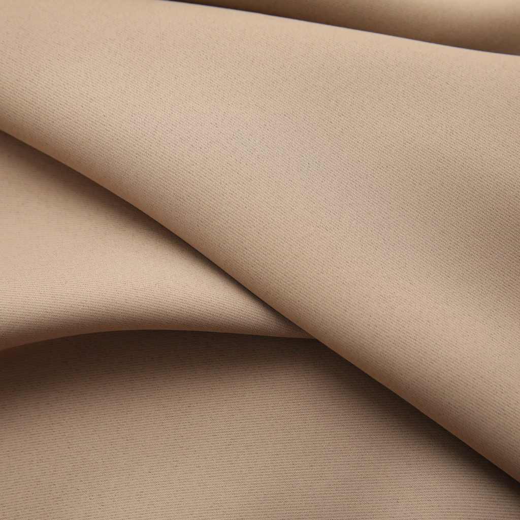 vidaXL Zasłona zaciemniająca z haczykami, taupe, 290x245 cm