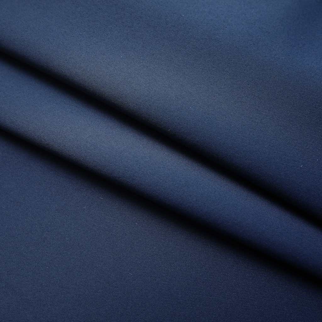 vidaXL Zasłona zaciemniająca z haczykami, niebieska, 290x245 cm
