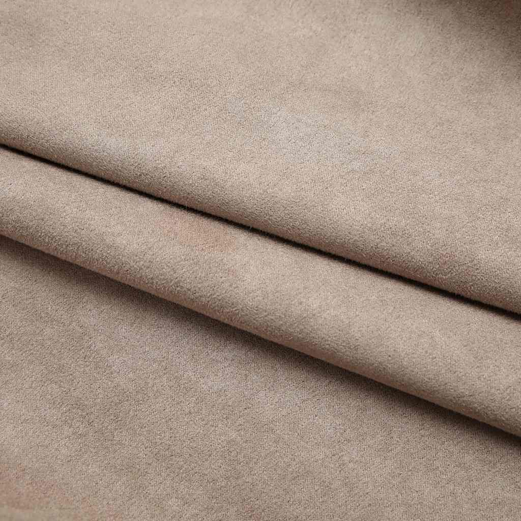 vidaXL Zasłony zaciemniające z haczykami, 2 szt., taupe, 140x175 cm