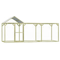 vidaXL Klatka dla drobiu, 4,5x1,5x2 m, impregnowane drewno sosnowe