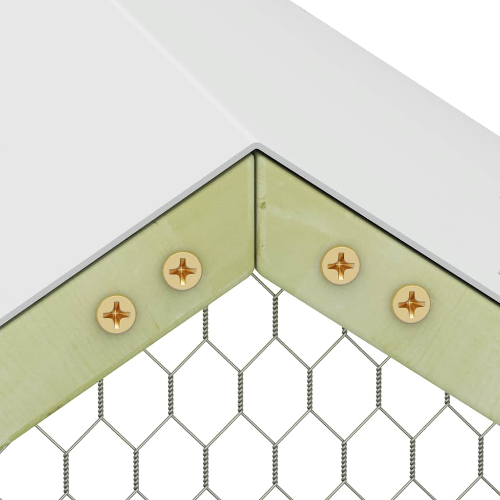 vidaXL Klatka dla drobiu, 4,5x1,5x2 m, impregnowane drewno sosnowe