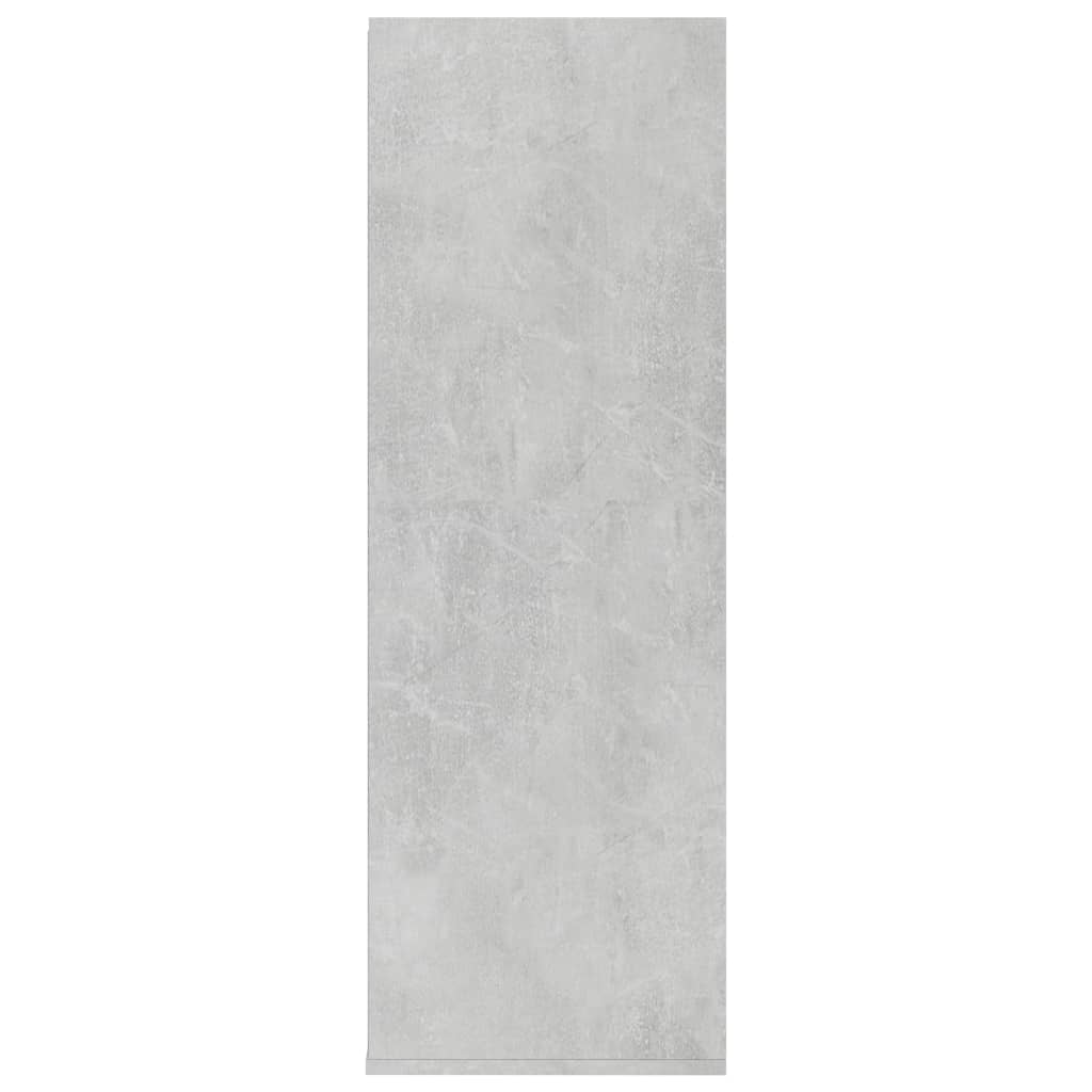 vidaXL Półka na buty, betonowa szarość, 54x34x100,5 cm