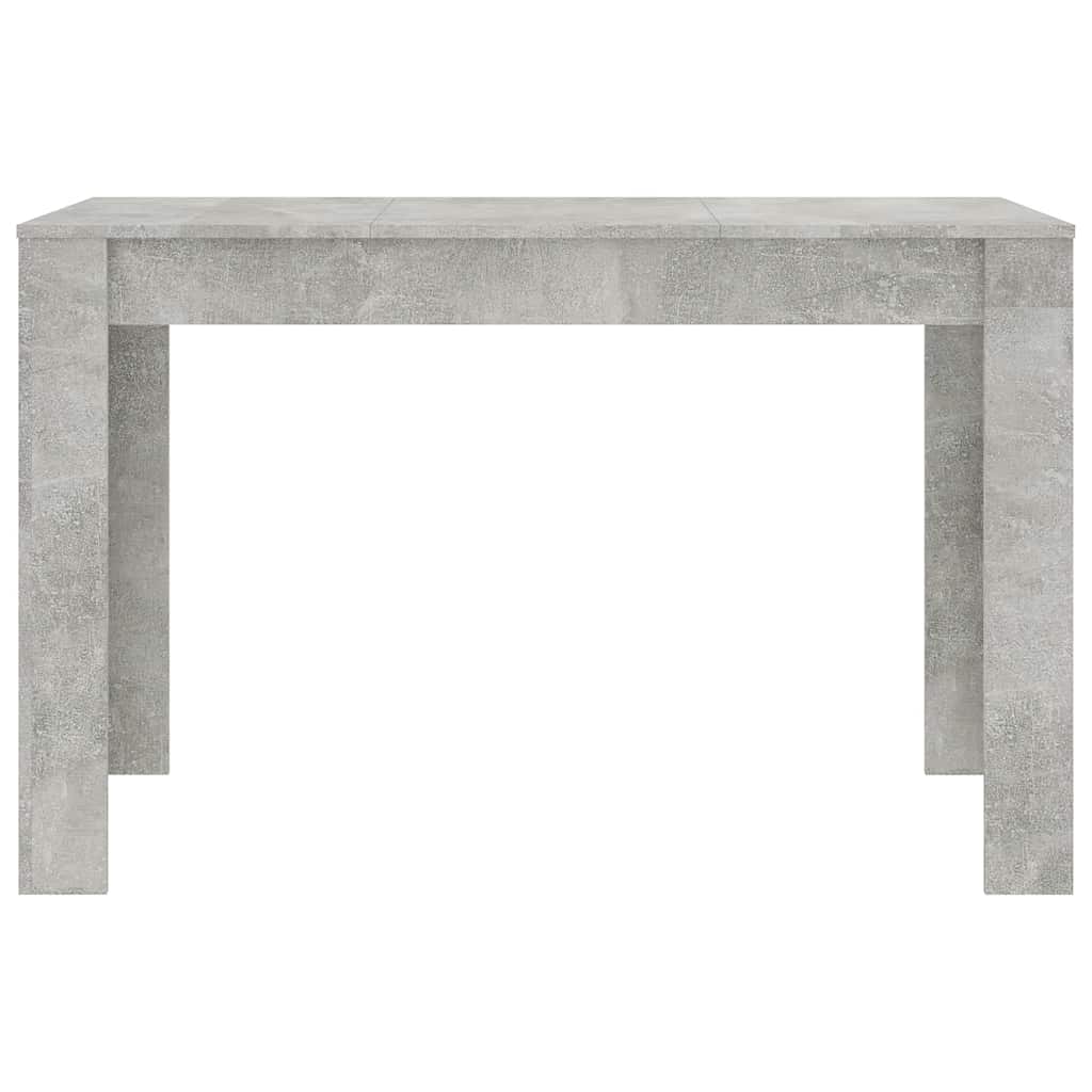 vidaXL Stół jadalniany, betonowy szary, 120x60x76 cm