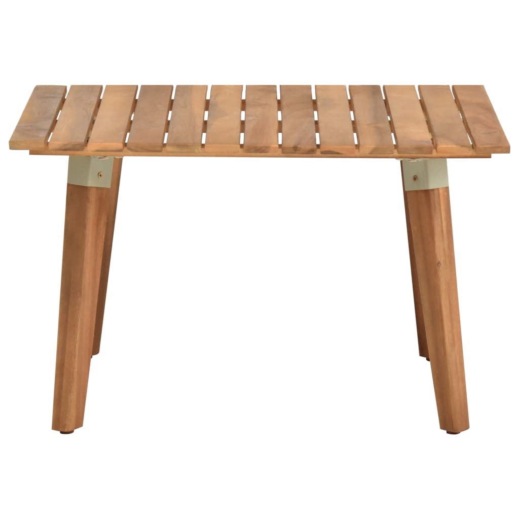 vidaXL Ogrodowy stolik kawowy, 60x60x36 cm, lite drewno akacjowe