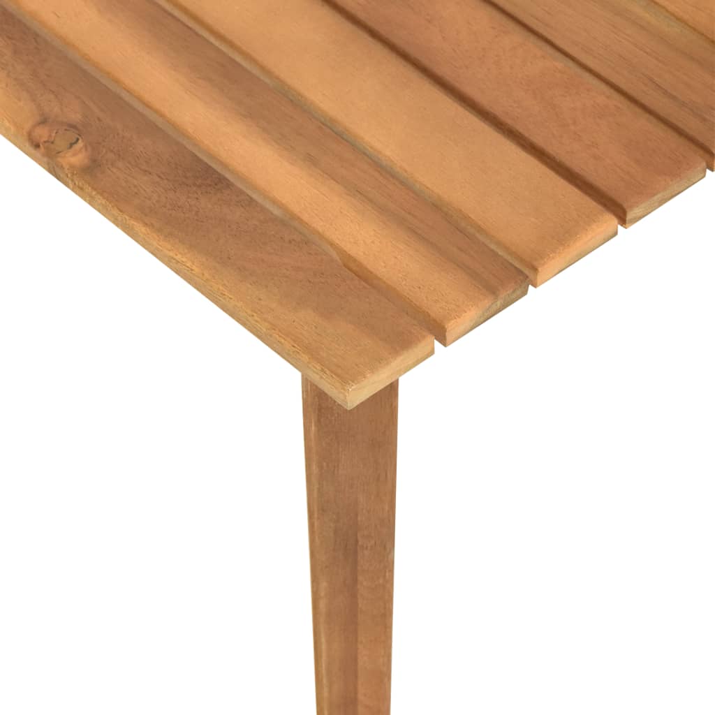 vidaXL Ogrodowy stolik kawowy, 60x60x36 cm, lite drewno akacjowe