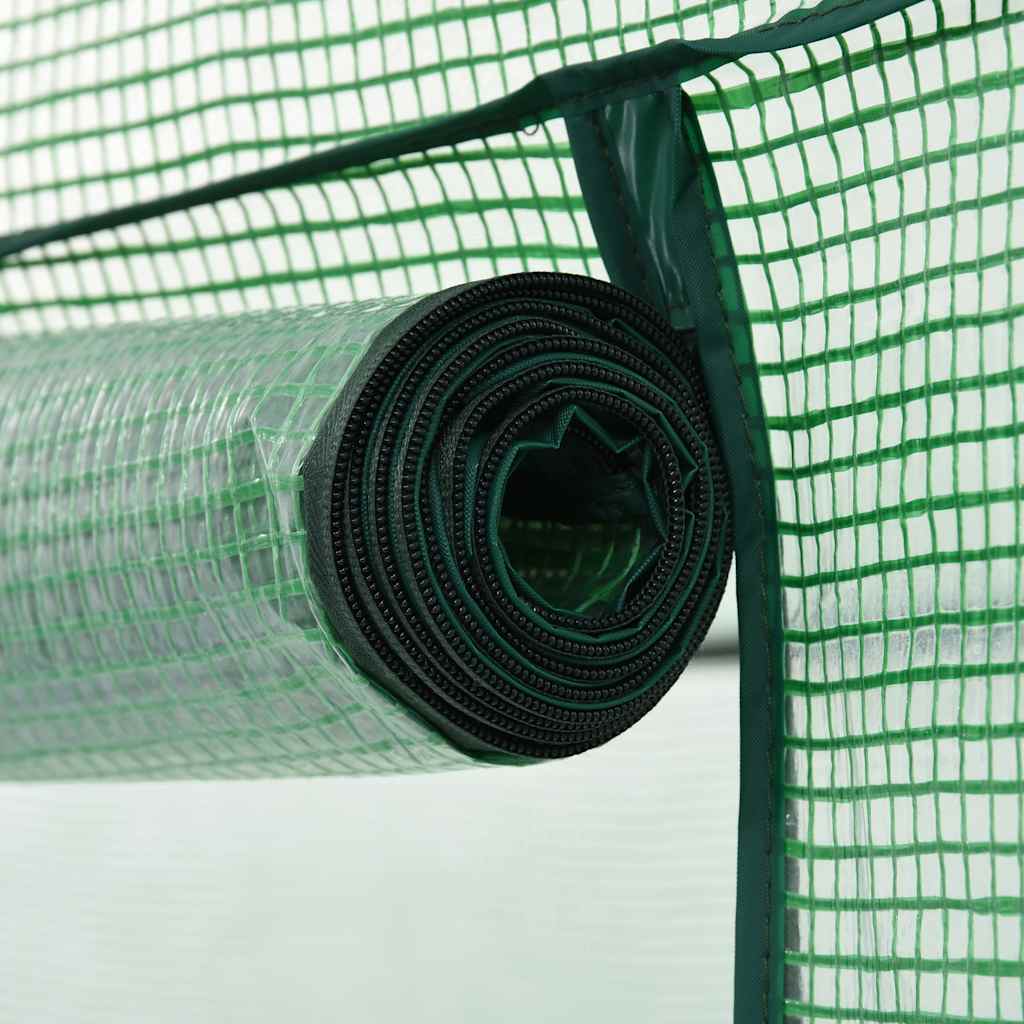 vidaXL Szklarnia ogrodowa, 200x80x173 cm