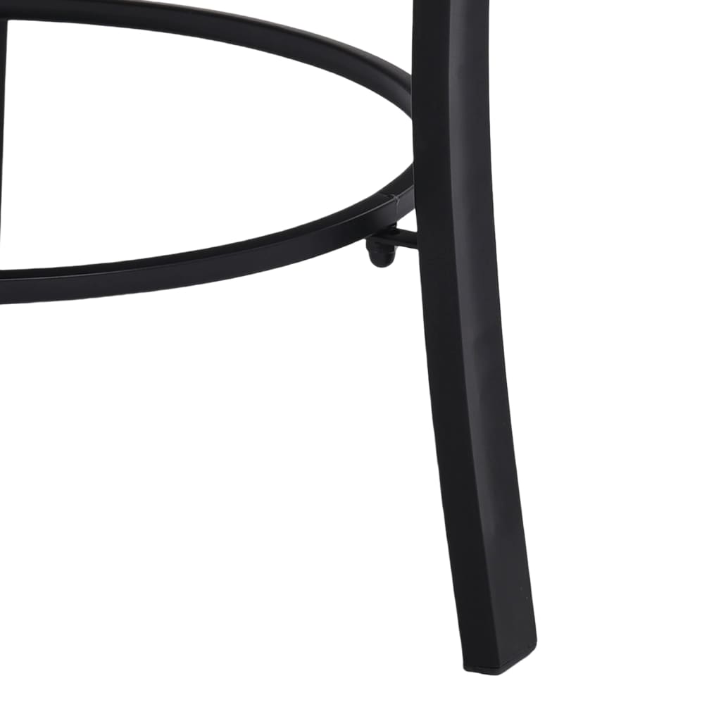 vidaXL Palenisko z mozaiką, terakota, 68 cm, ceramika