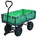 vidaXL Ogrodowy wózek ręczny, zielony, 250 kg